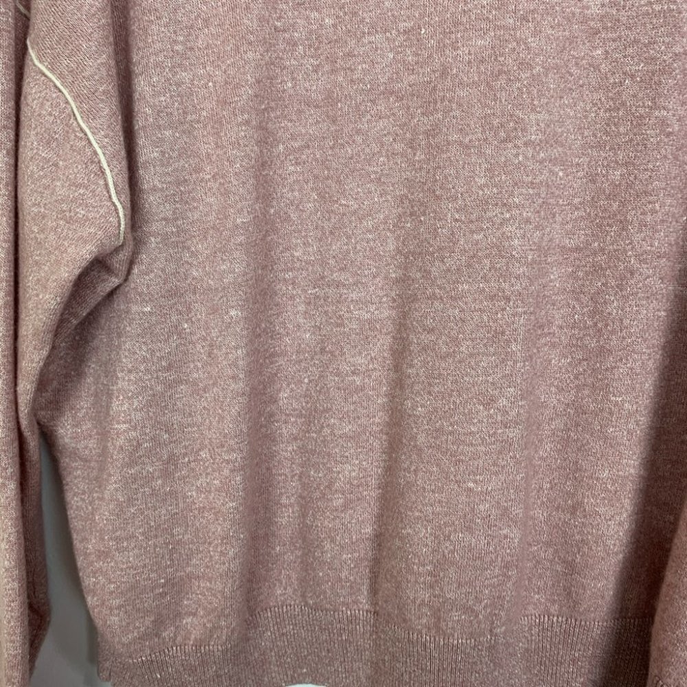 Theory Pink Wool & Cashmere Sweater Size M - Picture 6 of 6